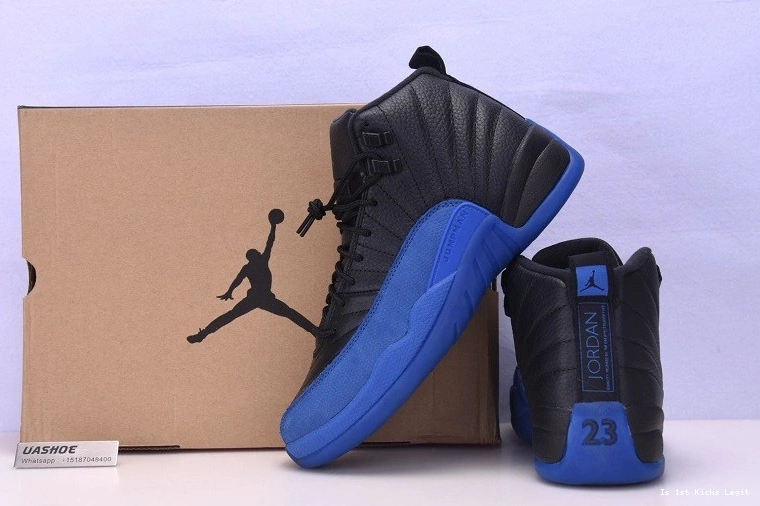 12 Jordan Black 130690-014 Game Air Royal 1008